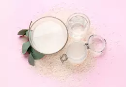 Acqua di riso pelle
