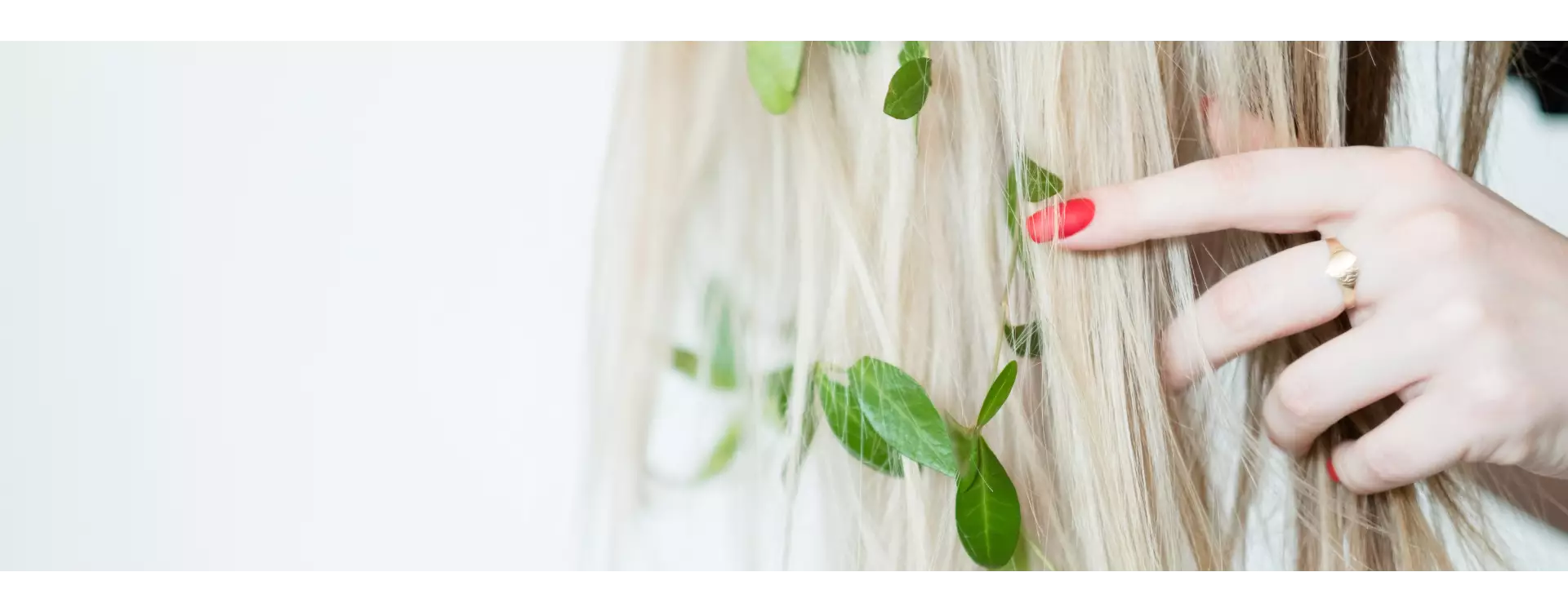 Routine di cura dei capelli bio